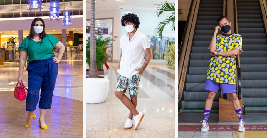 Influencers baianos estrelam ação de Primavera-Verão de shoppings da capital
